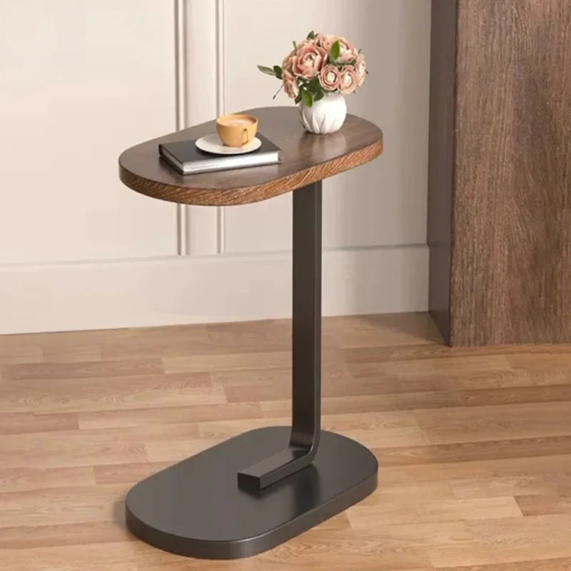 C-shaped Side Table/Coffee Table for Living Room