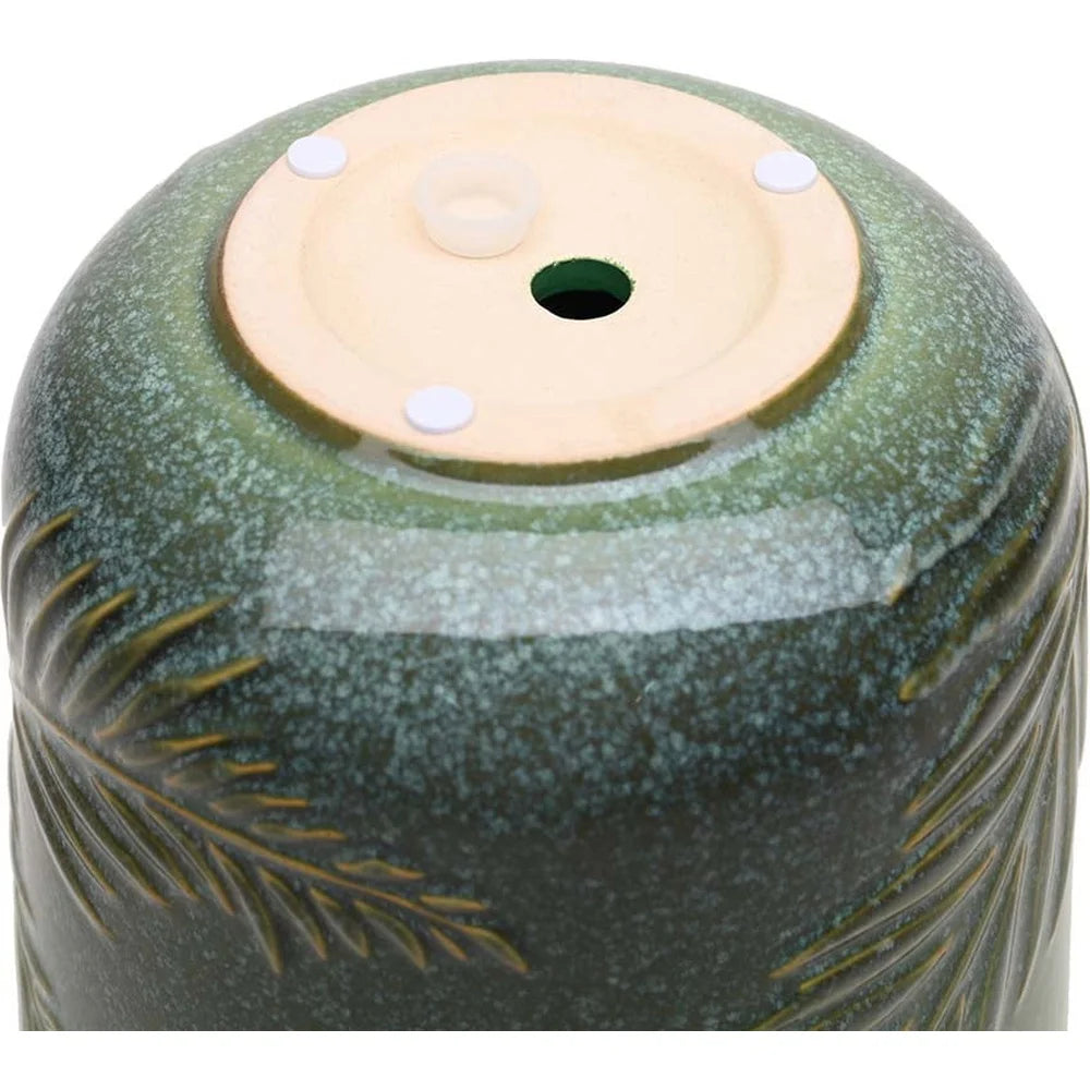 8 Inch Ceramic Planter with Drainage Hole for Indoor Plants