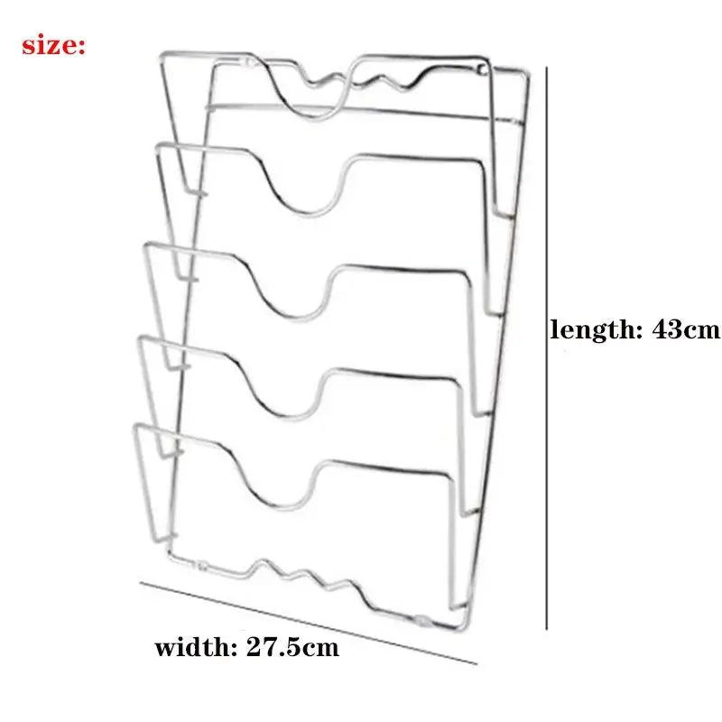 Kitchen Pan Lid Organizer