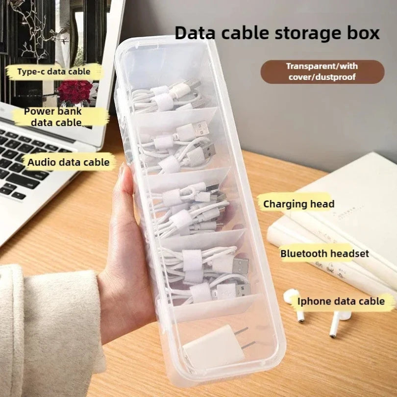 Transparent Cable Organizer Case Classification