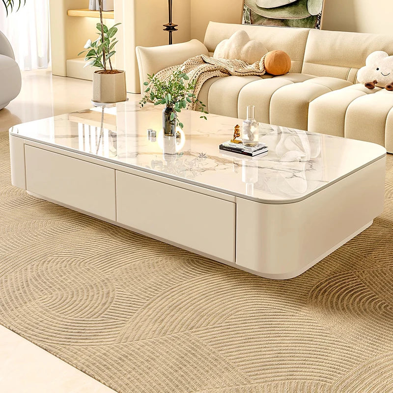 Cute Coffee Table Clear Simple Designer Modern Luxury Decoration Side Table