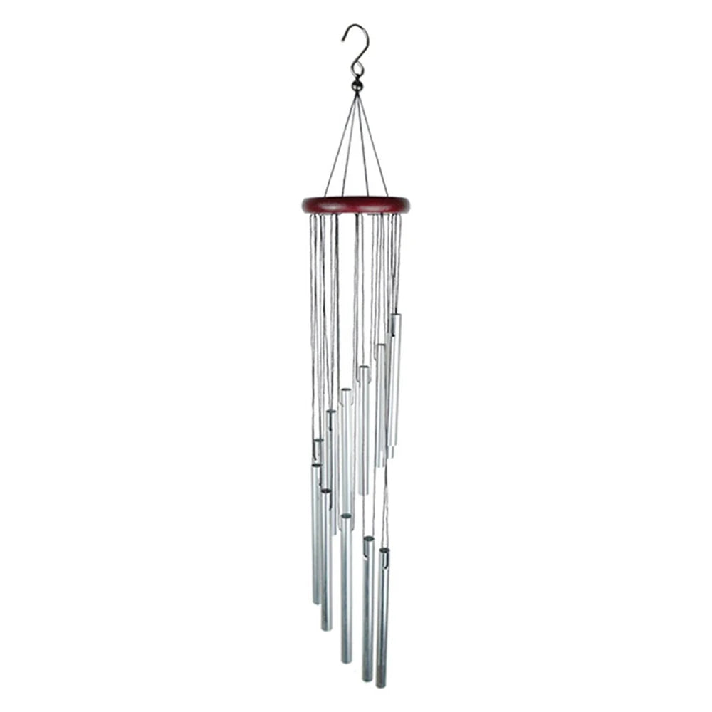 Aluminum Alloy Wind Chimes with Hook Gold/silver Bells