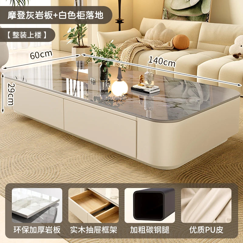 Cute Coffee Table Clear Simple Designer Modern Luxury Decoration Side Table