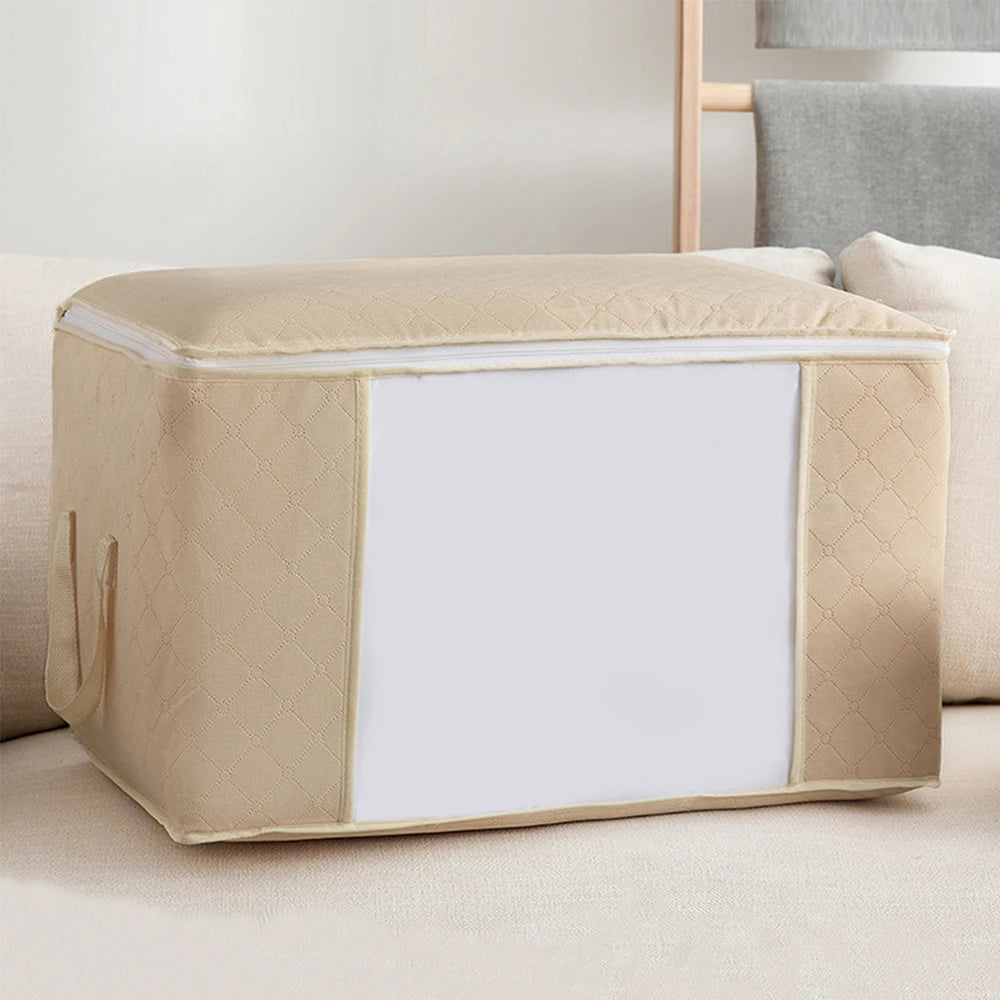 Large Capacity Clothes Storage Bag Foldable Blanket Storage