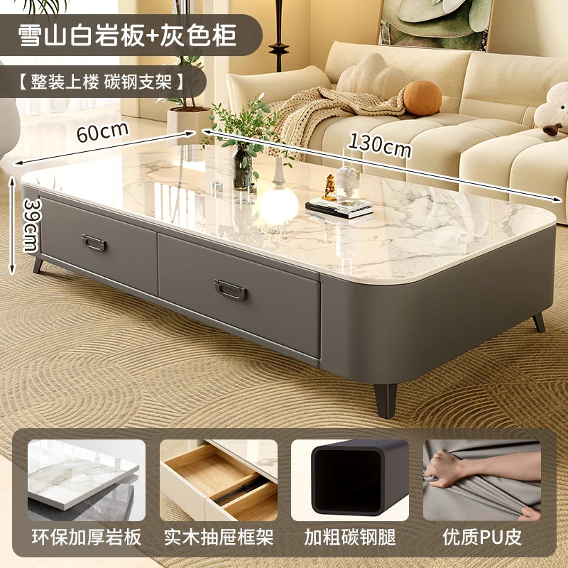 Cute Coffee Table Clear Simple Designer Modern Luxury Decoration Side Table