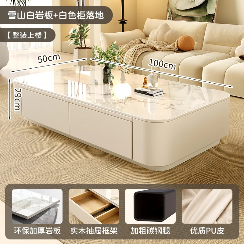 Cute Coffee Table Clear Simple Designer Modern Luxury Decoration Side Table