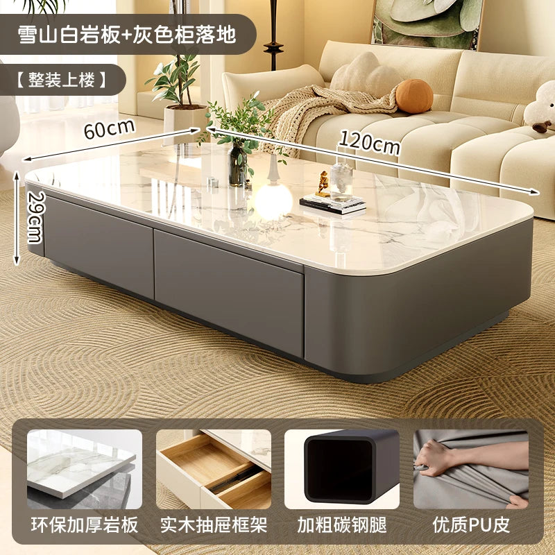 Cute Coffee Table Clear Simple Designer Modern Luxury Decoration Side Table