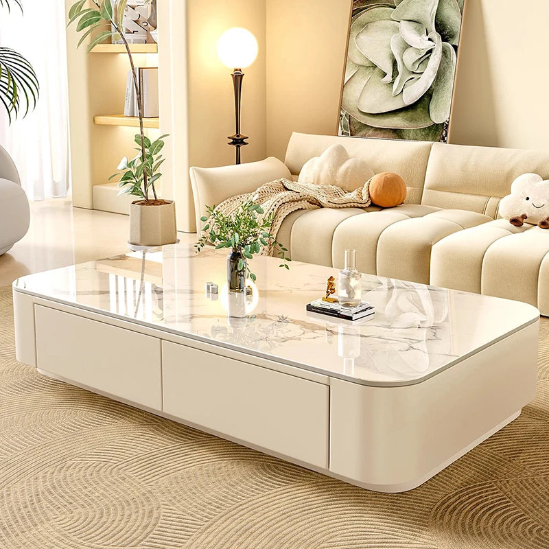 Cute Coffee Table Clear Simple Designer Modern Luxury Decoration Side Table