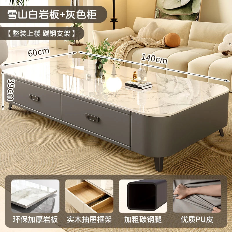 Cute Coffee Table Clear Simple Designer Modern Luxury Decoration Side Table