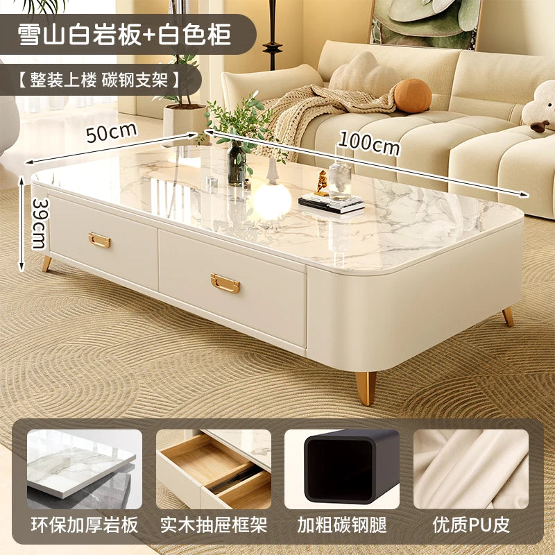 Cute Coffee Table Clear Simple Designer Modern Luxury Decoration Side Table