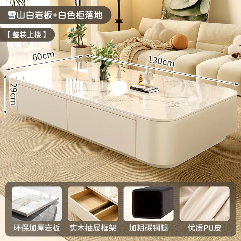 Cute Coffee Table Clear Simple Designer Modern Luxury Decoration Side Table