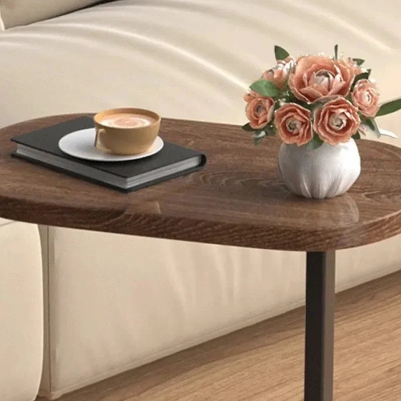C-shaped Side Table/Coffee Table for Living Room