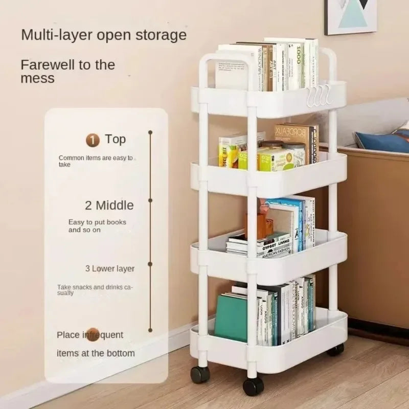 Floor standing storage rack