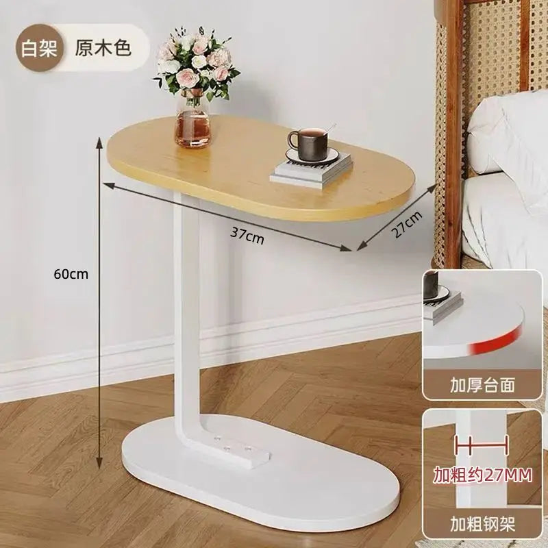C-shaped Side Table/Coffee Table for Living Room