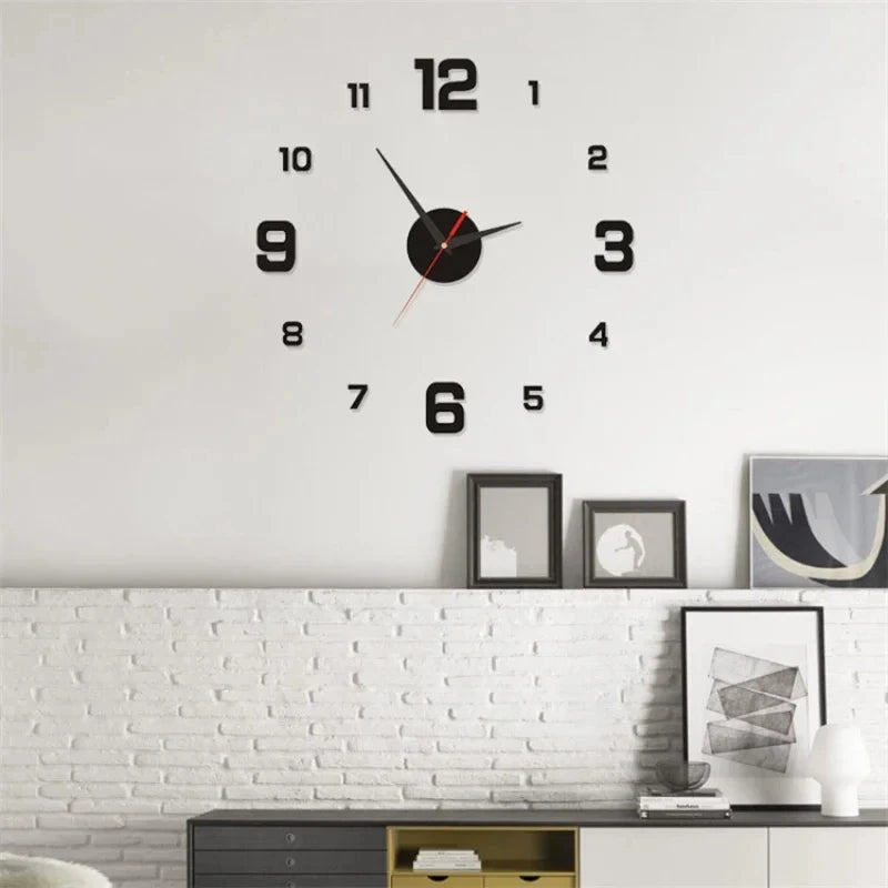 Luminous Digital Wall Clock