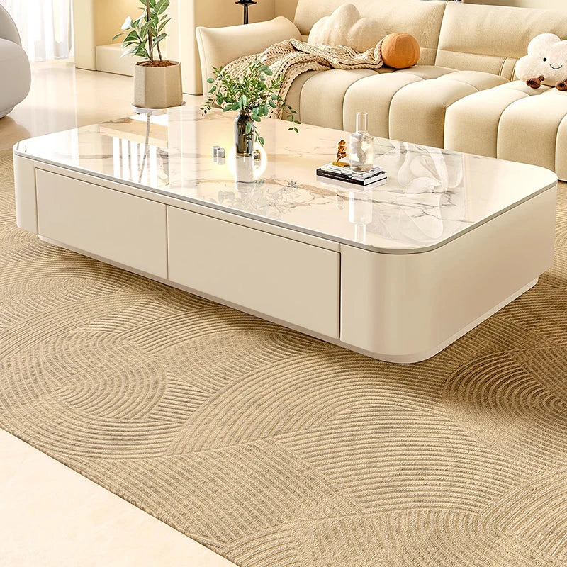 Cute Coffee Table Clear Simple Designer Modern Luxury Decoration Side Table