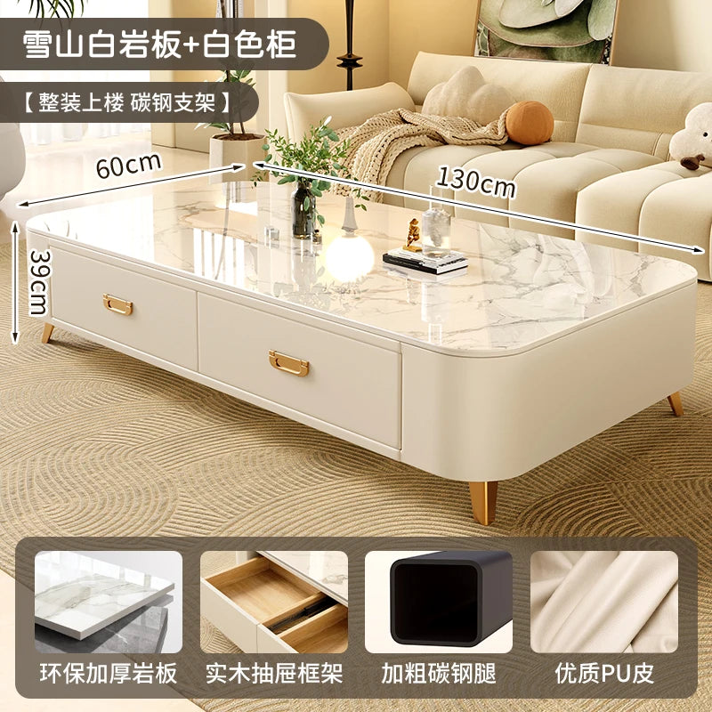 Cute Coffee Table Clear Simple Designer Modern Luxury Decoration Side Table