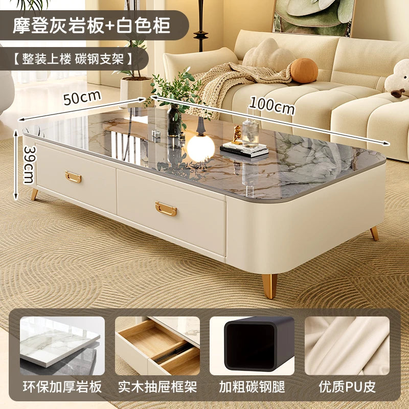 Cute Coffee Table Clear Simple Designer Modern Luxury Decoration Side Table