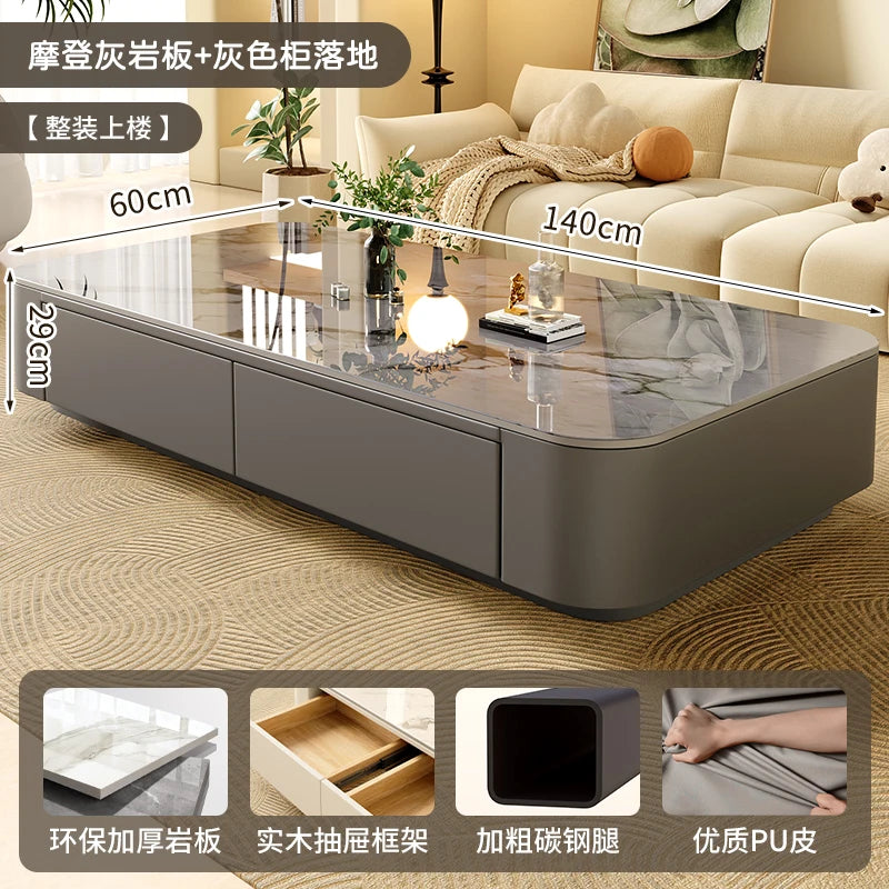 Cute Coffee Table Clear Simple Designer Modern Luxury Decoration Side Table