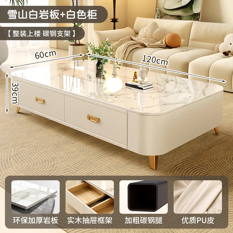 Cute Coffee Table Clear Simple Designer Modern Luxury Decoration Side Table
