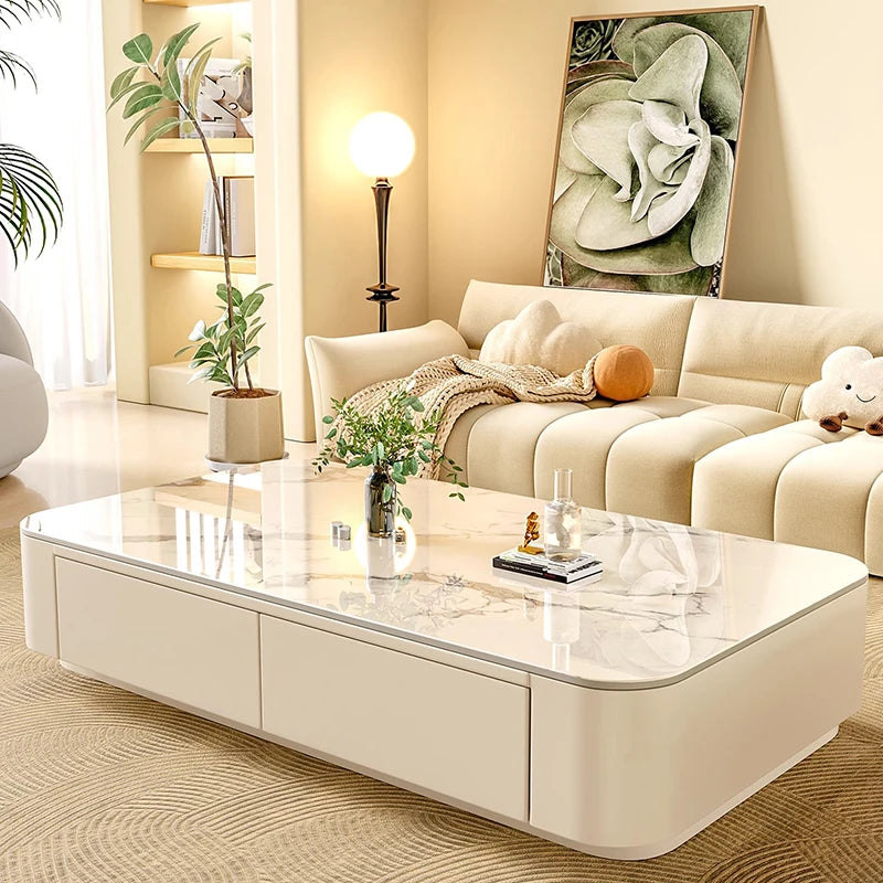 Cute Coffee Table Clear Simple Designer Modern Luxury Decoration Side Table