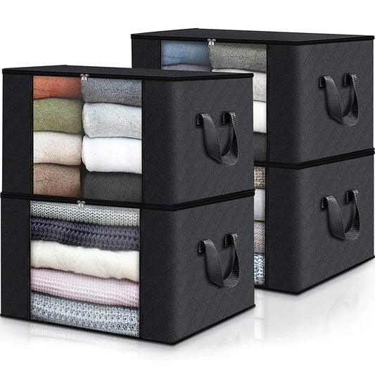 Large Capacity Clothes Storage Bag Foldable Blanket Storage