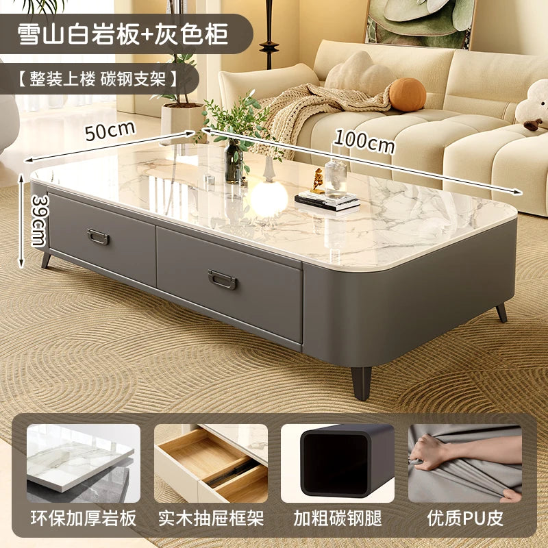 Cute Coffee Table Clear Simple Designer Modern Luxury Decoration Side Table