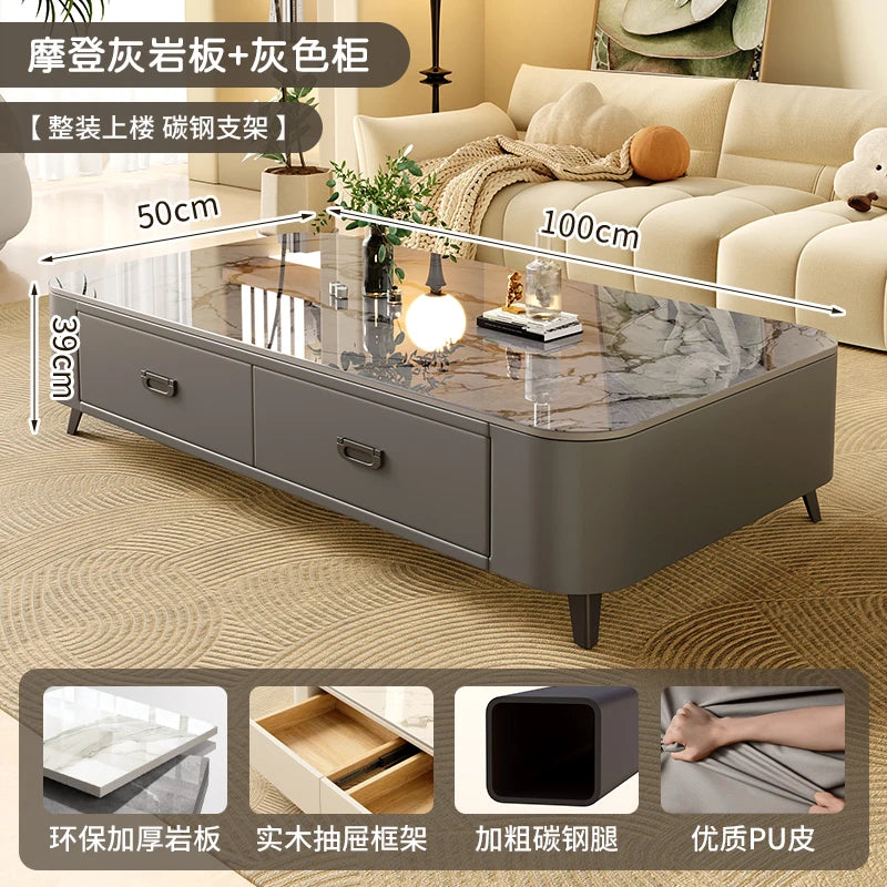 Cute Coffee Table Clear Simple Designer Modern Luxury Decoration Side Table