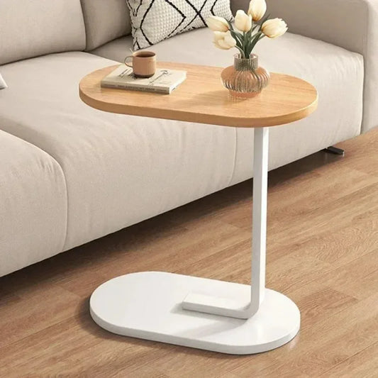 C-shaped Side Table/Coffee Table for Living Room