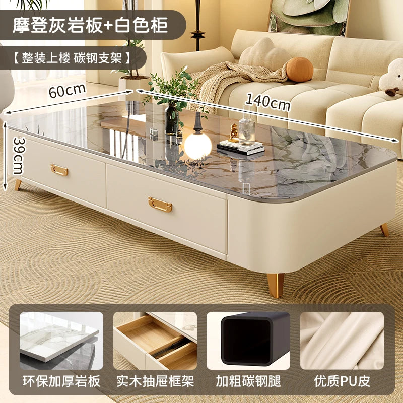 Cute Coffee Table Clear Simple Designer Modern Luxury Decoration Side Table