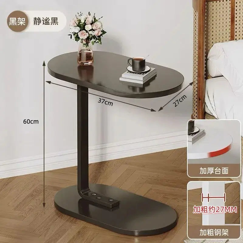 C-shaped Side Table/Coffee Table for Living Room
